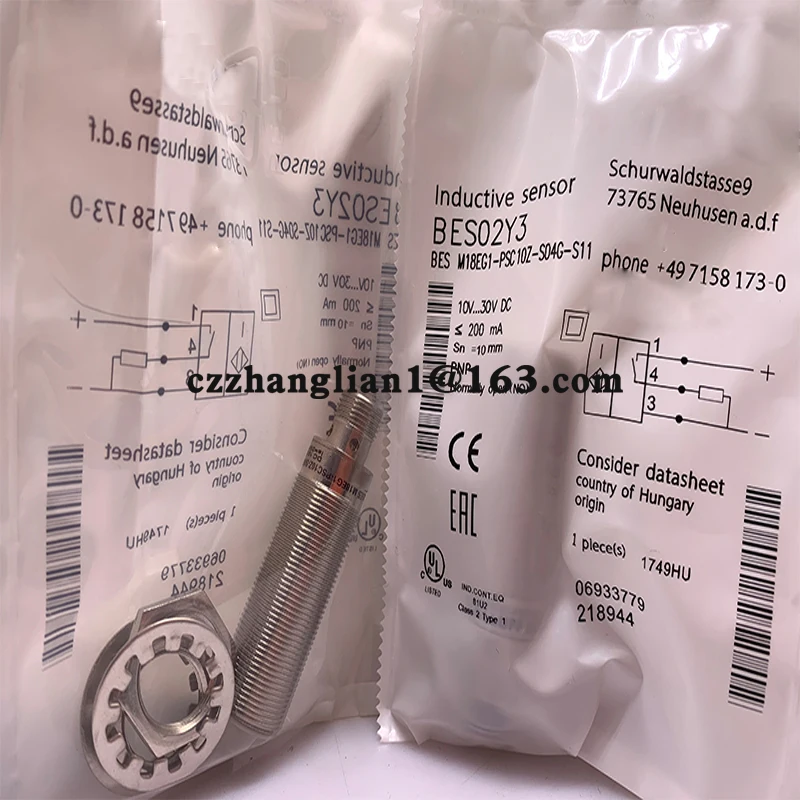 brand new Proximity switch BES02Y3 BES M18EG1-PSC10Z-S04G-S11 One year warranty