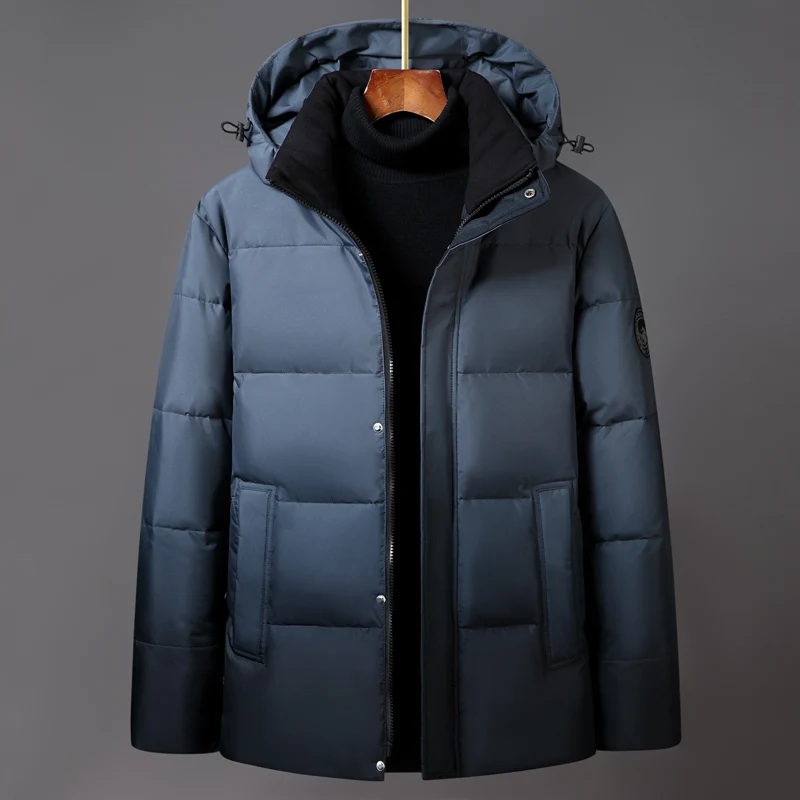 Fashionable High-quality Outdoor Hiking Camping Trend Gradient Down Jacket Versatile Windproof Breathable and Warm Jacket