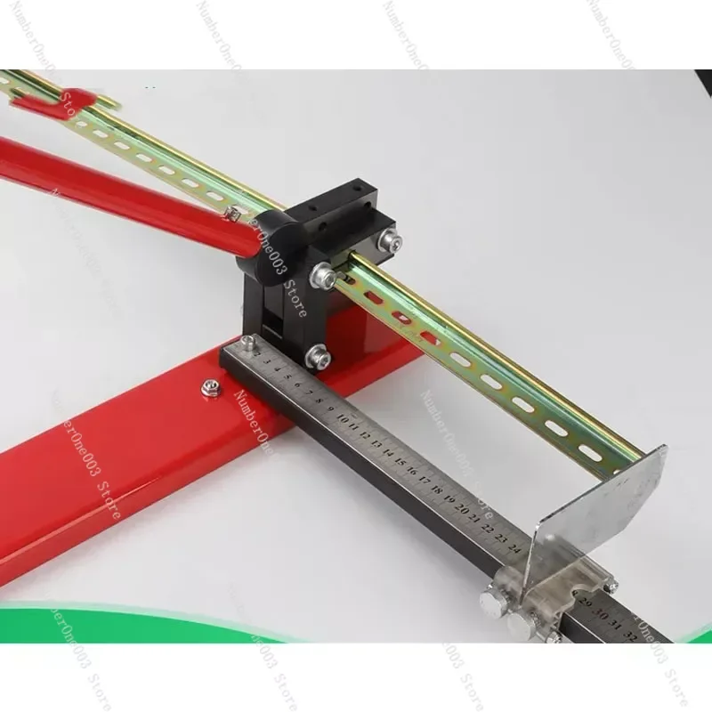 C45 multifuntional din rail cutter, din rail cutting tool, easy cut with measure gauge