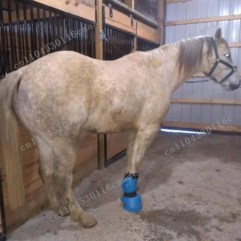 1 Pcs Easy Use Hoof Soaking Boot for Horse Soaker Bag Equine  Care Treatment Bucket  Sack
