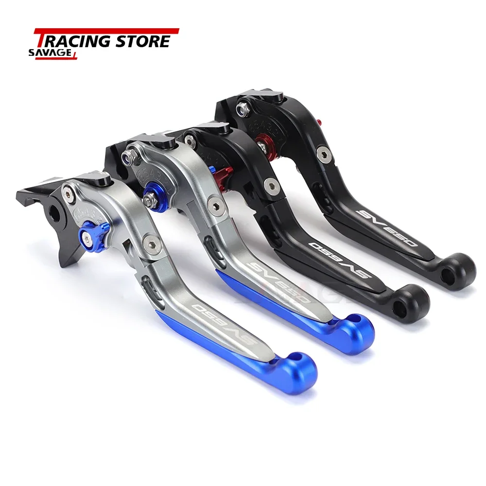 For SUZUKI SV 650 650N 650S 650X Motorcycle Brake Clutch Levers SV650 N S X Motocross Accessories Adjustable Folding Handle