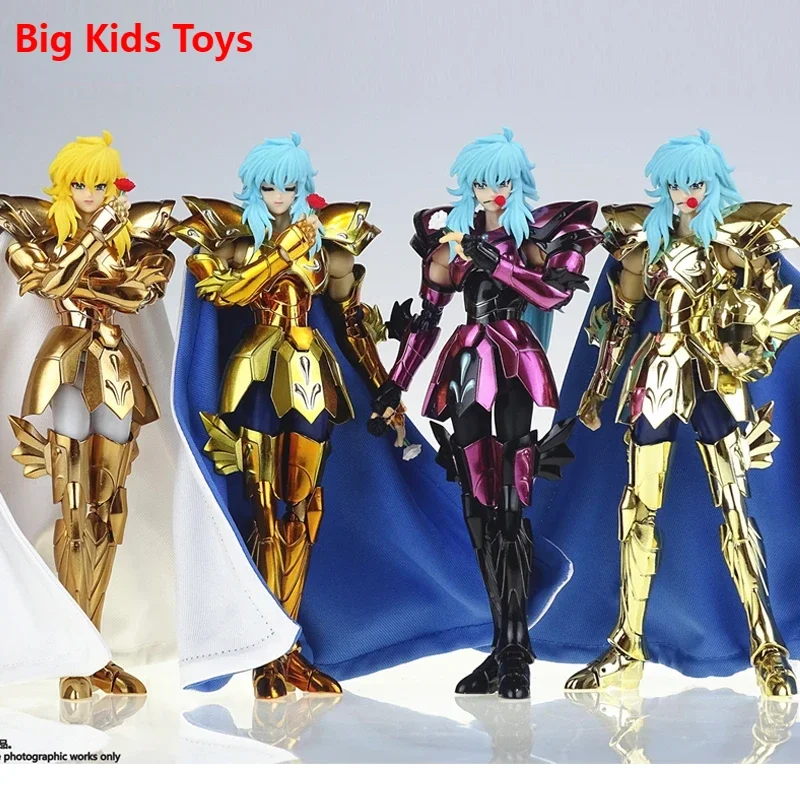 

MST Model Saint Seiya Myth Cloth EXM/EX Metal Body Pisces Aphrodite 24K/OCE Gold Knights of The Zodiac Anime Action Figure Toys