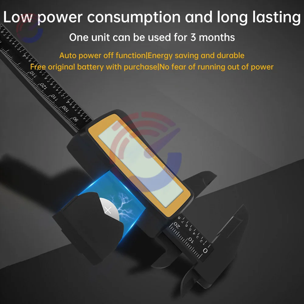150 مللي متر LCD الرقمية الورنية الفرجار قطر صغير الفرجار مقياس للمجوهرات خواتم أداة قياس عمق حاكم الإلكترونية
