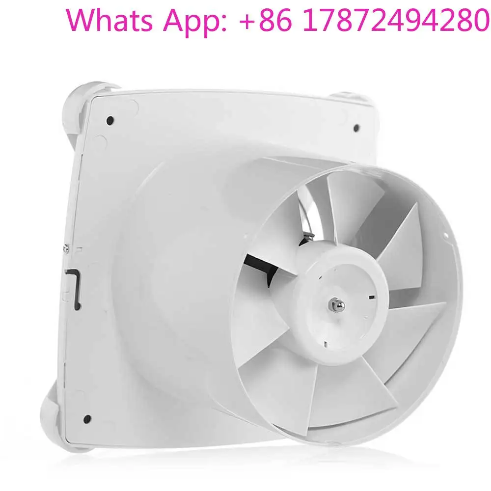 Household Air Fan Exhaust Fan Toilet Ventilation Wall-mounted Duct Smoke Silent Bathroom Fan