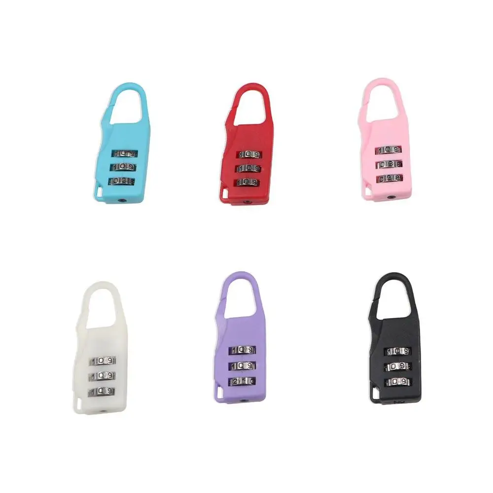 Digit Suitcase Combination Lock Anti-theft 3 Dial Digit Backpack Combination Lock Drawer Lock Luggage Travel Lock