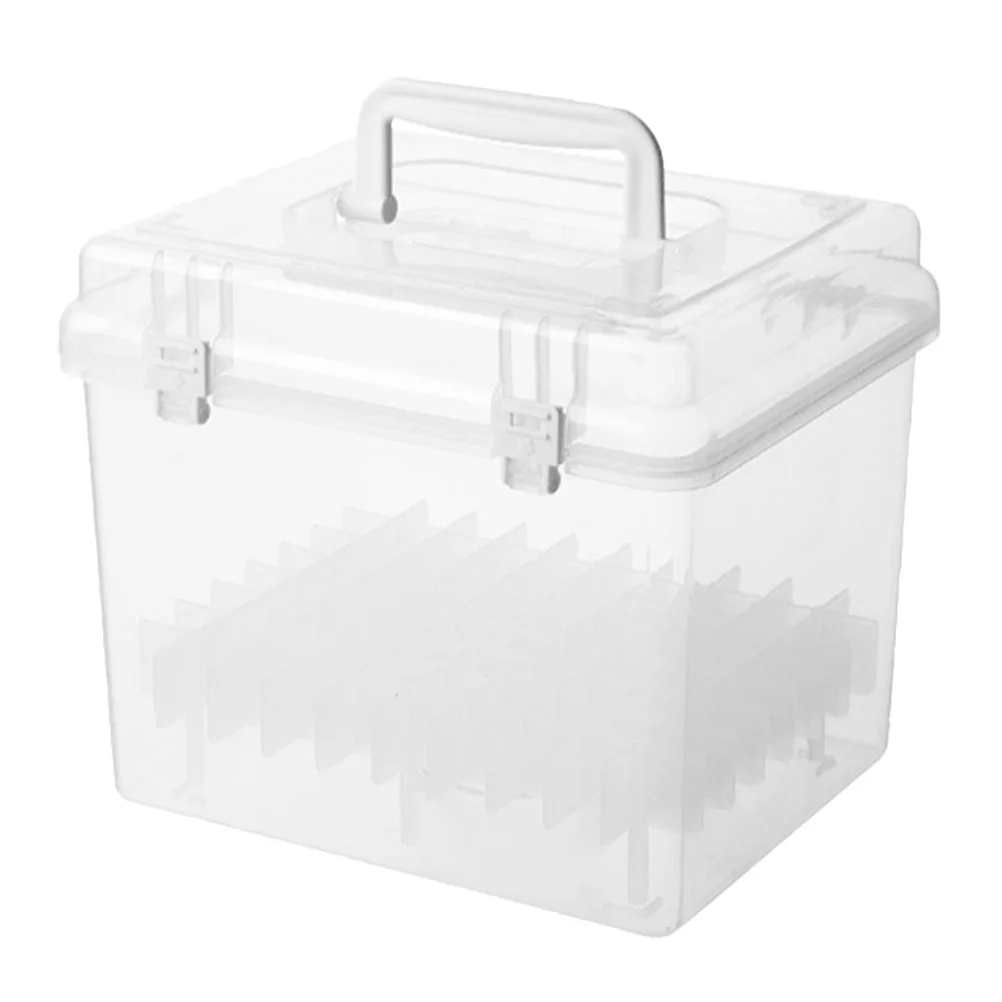 กล่องใส่ปากกาเมจิกแบบใส พกพาสะดวก 80 สี กล่องเก็บอุปกรณ์ศิลปะ สำหรับเดินทางและวางบนโต๊ะ