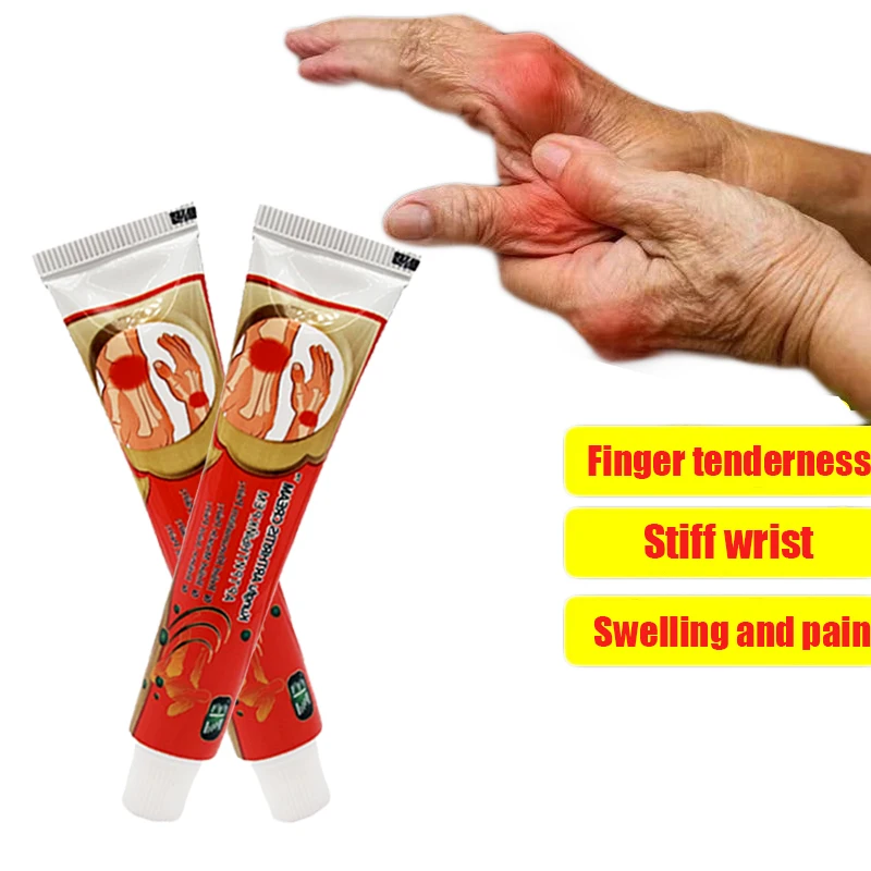 1/2pcs Pain Relief Ointment Rheumatism Arthritis Analgesic Dressing Joint Knee Back Muscle Ache Treatment Cream Body Oil