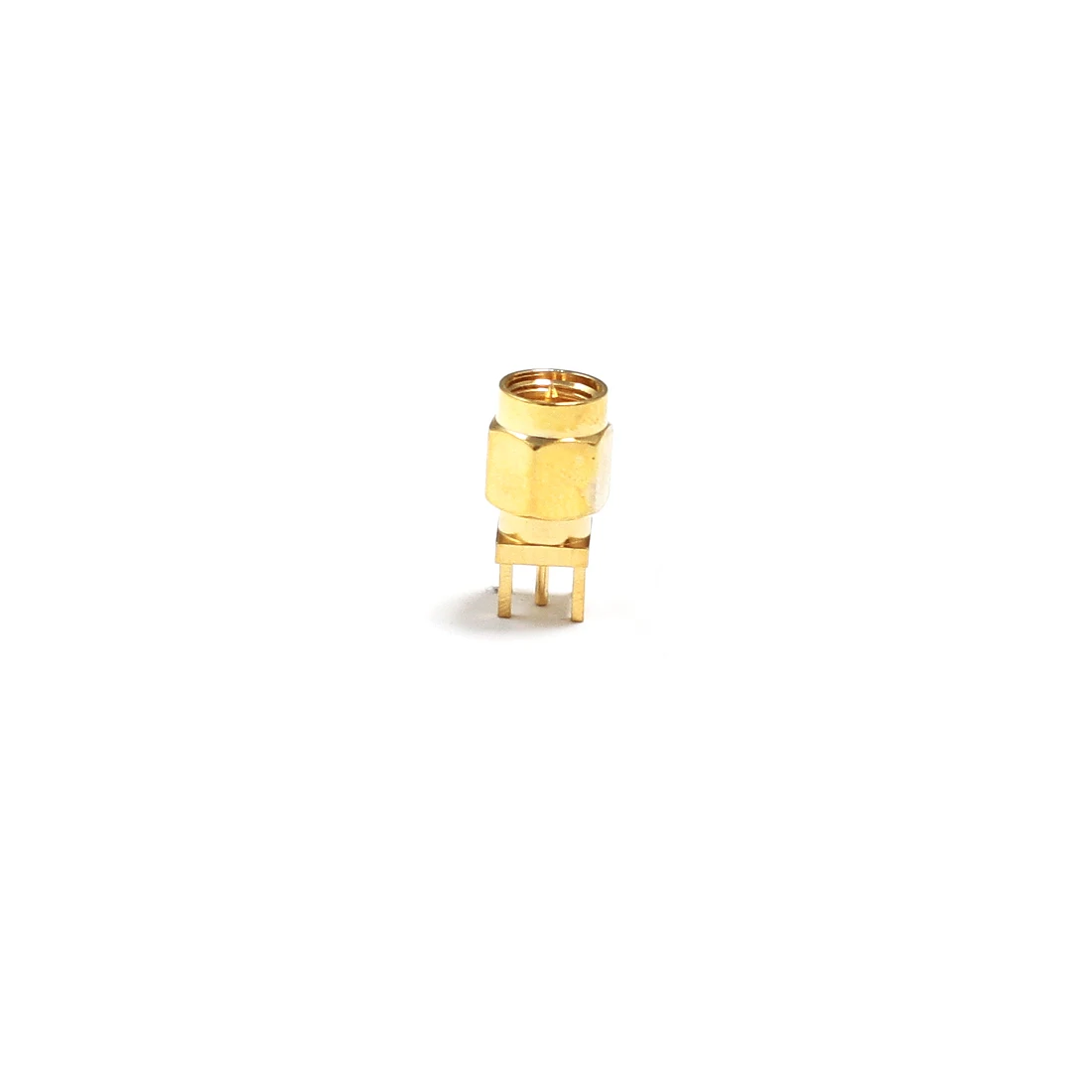 1pc SMA Male Plug  RF Coax Modem Convertor Connector  PCB Mount Straight  Goldplated 50 Ohm NEW Wholesale