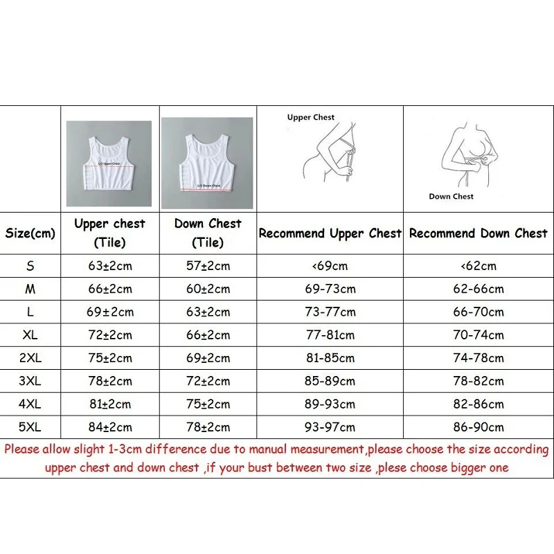 Flat Breast Binder Tomboy Lesbian Underwear Women Breathable Side Buckle Short Vest Tank Top Shaper Bustier Les FTM Chest Binder