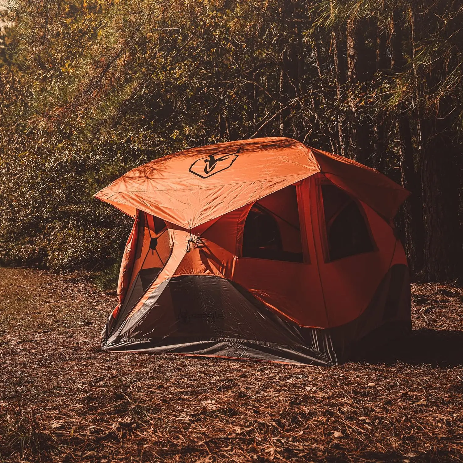 Hub Tent, Easy 90 Second Set-Up, Waterproof, UV Resistant, Removable Floor, Ample Storage Options