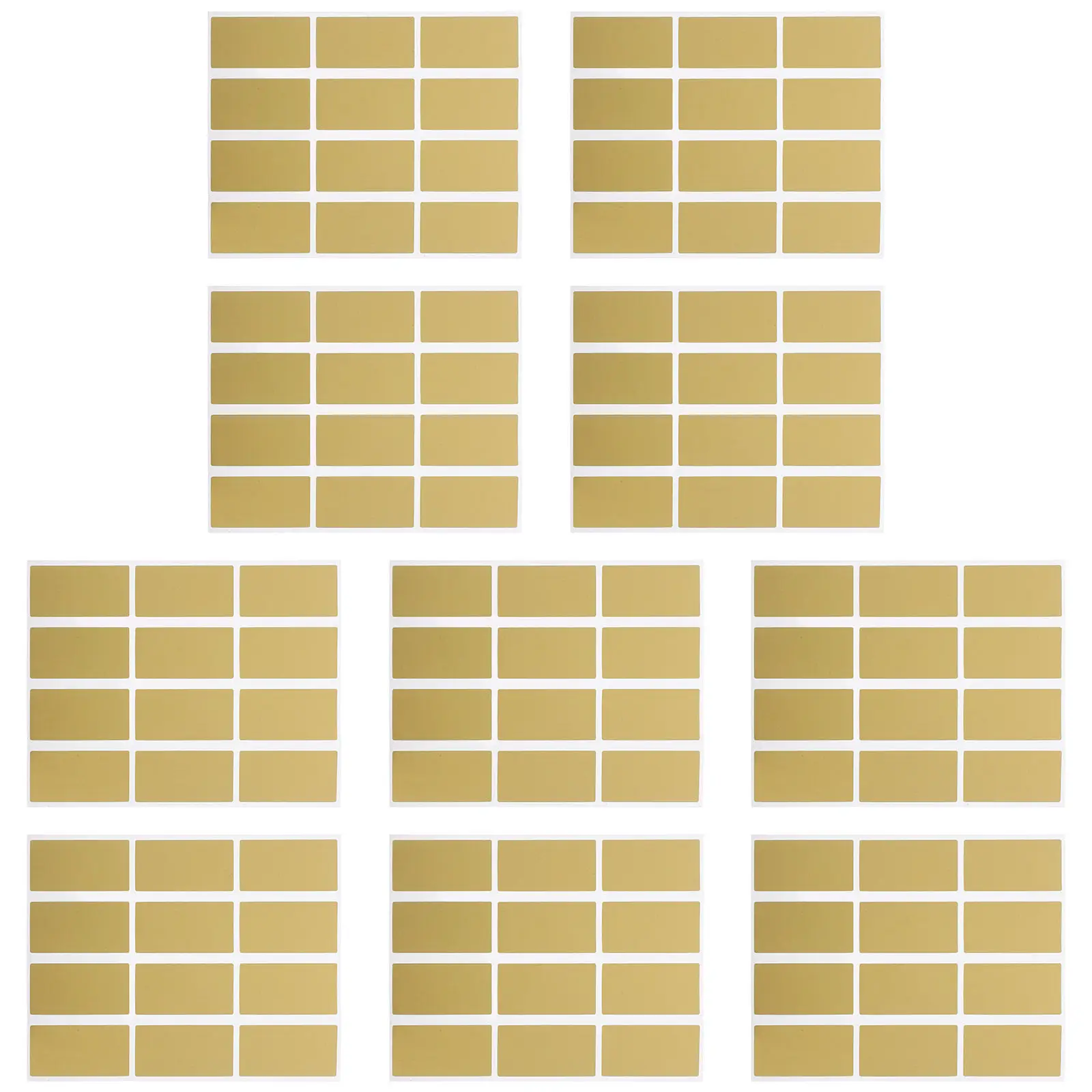 

10 листов прямоугольных маленьких стираемых наклеек-билетов для розыгрышей, призов и наград, для открыток и вечеринок