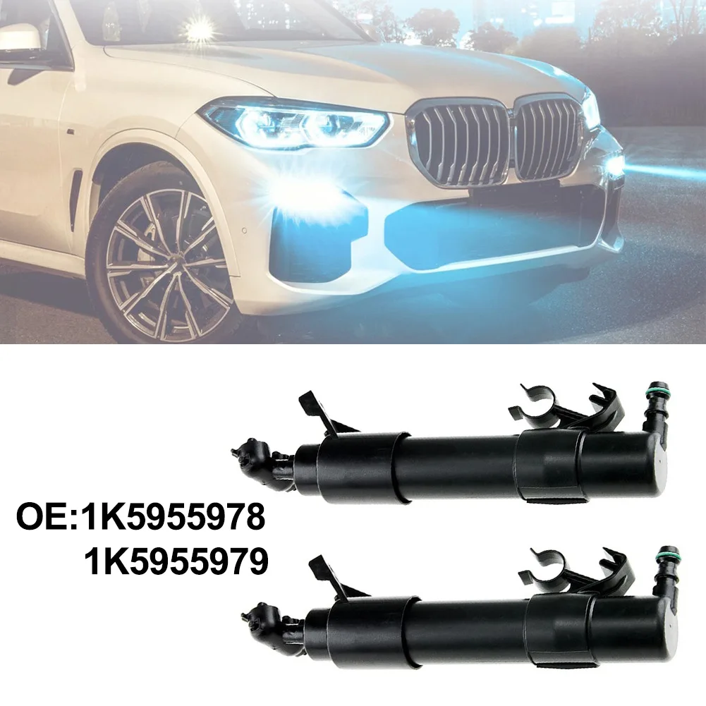 

For Headlight Cleaning Headlight Washer Powerful Spray For Headlights Headlight Washer Nozzle Nozzle Spray Plastic Construction