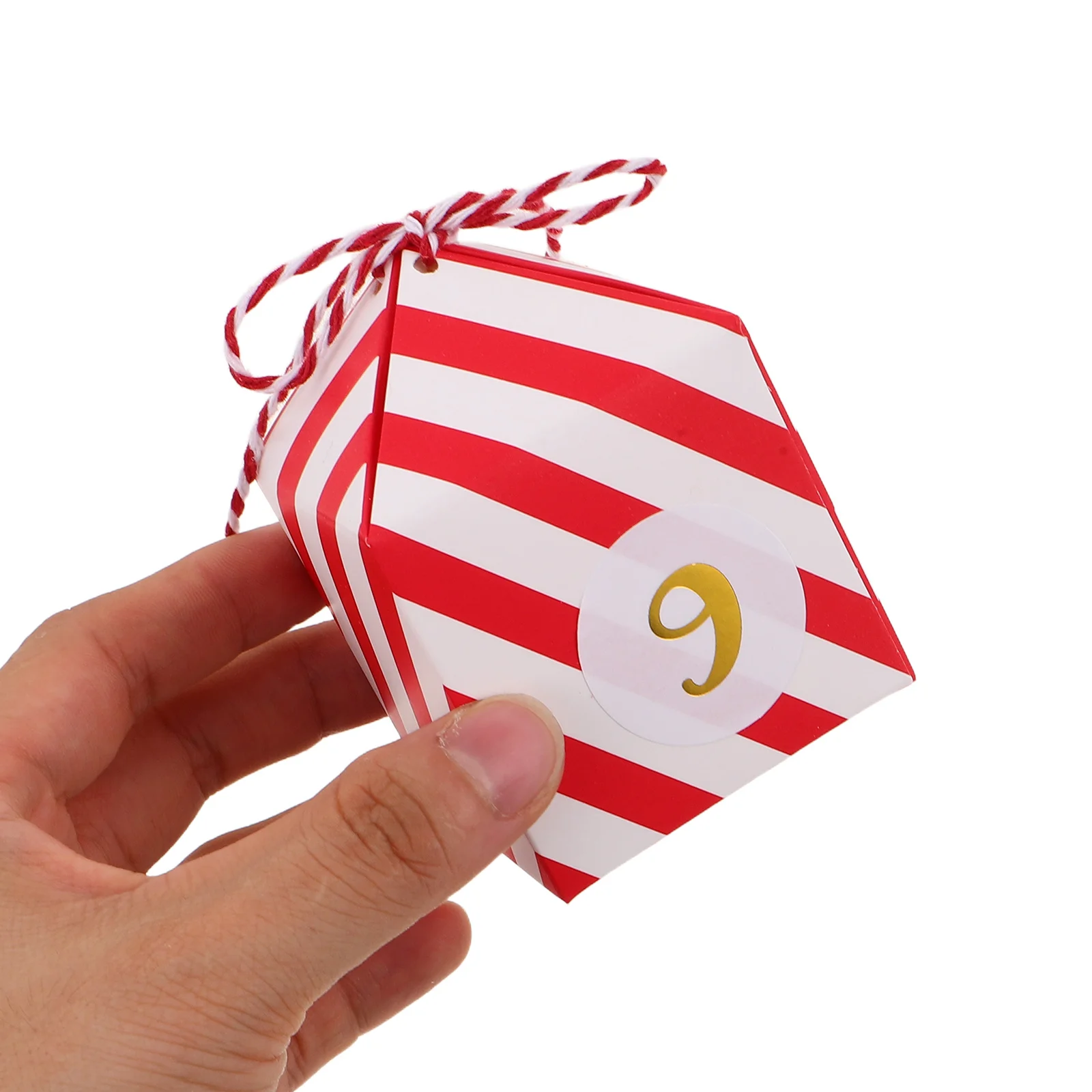 

24Pcs Holiday Countdown Treat Boxes Reusable Christmas Advent Calendar Paper Gift Boxes Set Countdown Calendar Box