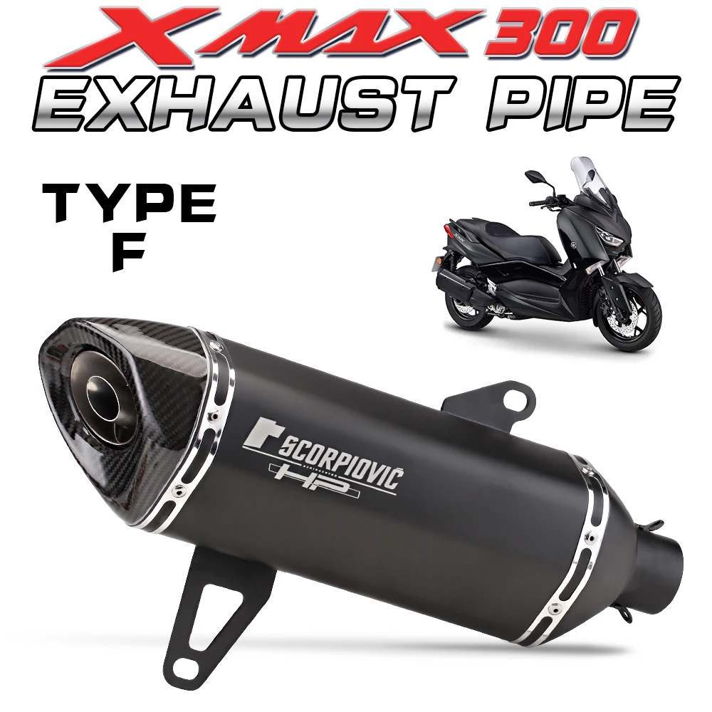 

For XMAX300 XMAX 300 2017-2024 Motorcycle Exhaust Muffler with DB Killer