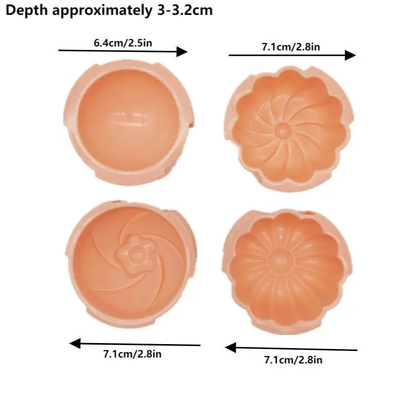 *Steamed Stuffed Bun Maker Chinese Baozi Mold Steamed Bun DIY Mold Baking Tool Dumpling Moon Cake Making Mould