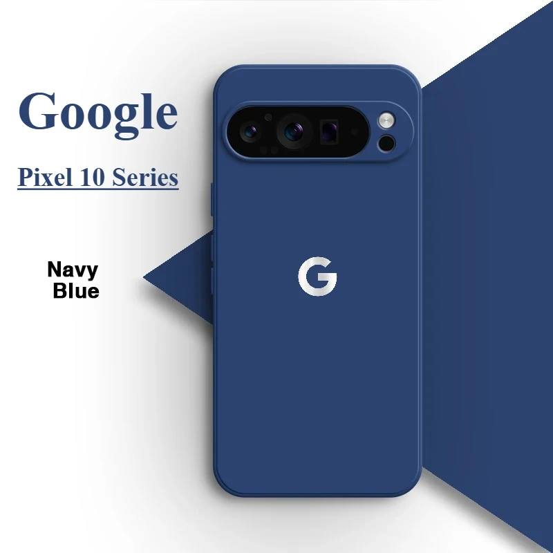 Liquid Silicone Wireless Charging Phone Case For Google Pixel10 9 Pro XL 9A 8A 7A Pro Original Shockproof Camera Protector Cover