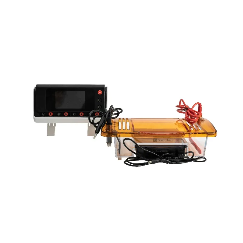 

Portable Integrated Electrophoresis System Horizontal Electrophoresis Tank Electrophoresis Apparatus for PCR Lab