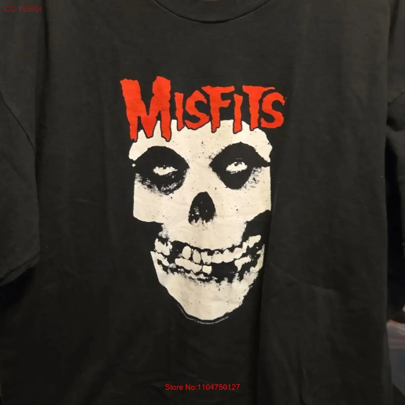 Misfits 2010 Alstyle Size Xl T Shirt vintage Washed fashion Unisex Comfortable Stretched Casual Soft streetwear homme Versatile