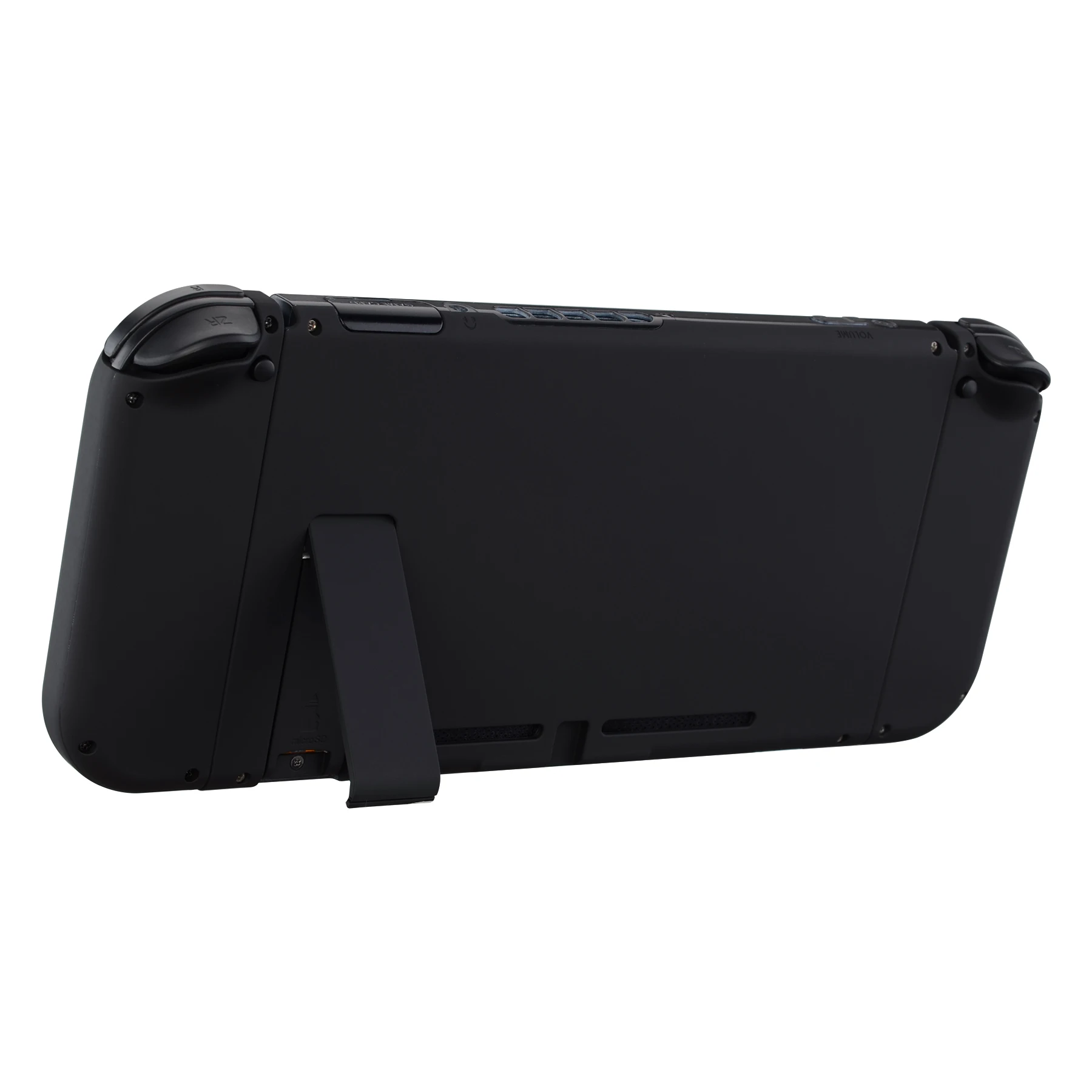 Extreme Rate Soft Touch สีดำคอนโซลด้านหลังแผ่น Controller Shell ที่มีปุ่มสำหรับคอนโซล Nintendo Switch