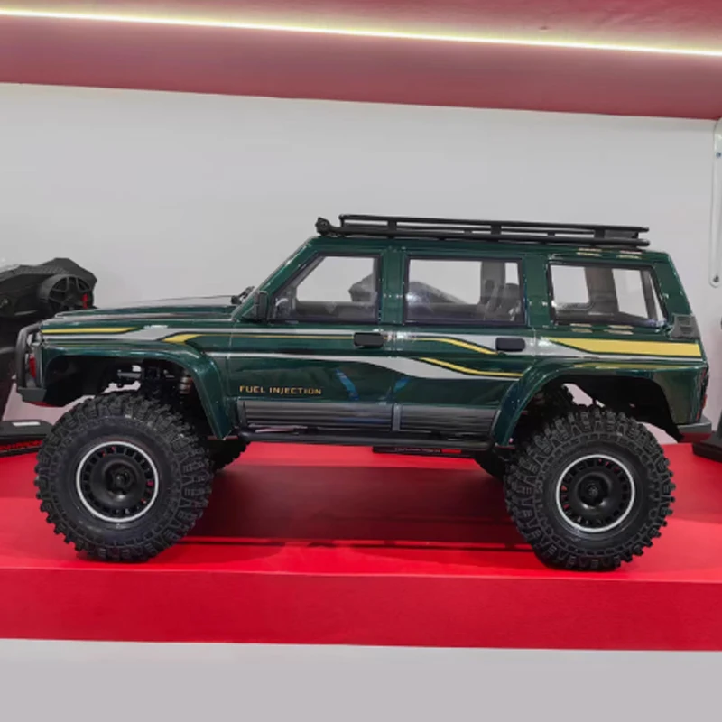 YK4107 Pro Borstelloze 1:10 Simulatie Patrouille RC Afstandsbediening Borstelloze 4WD Differentieelslot Klimmen Auto Terreinwagen