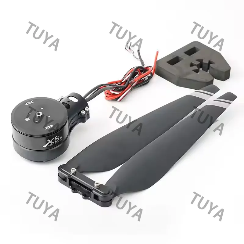 

Система питания X8 XRotor 8120 с двигателем 100KV и пропеллерами 3011 CW/CCW, поддерживает литиевые батареи 6-12S.