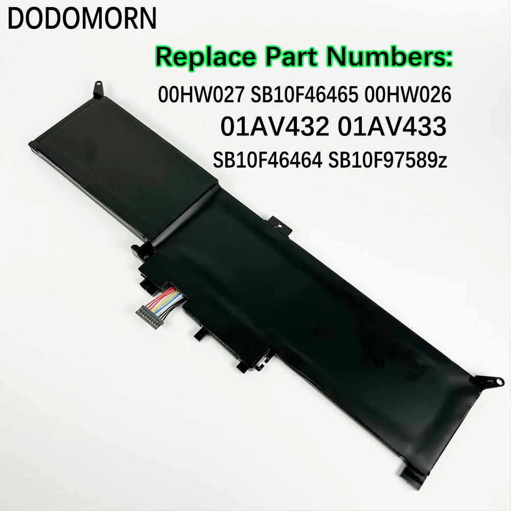 Imagem -04 - Bateria do Portátil para Lenovo Thinkpad Yoga 370 260 X380 Dodomorn 00hw027 Sb10f46465 00hw026 01av433 01av432 Sb10f6464 Sb10f97589z