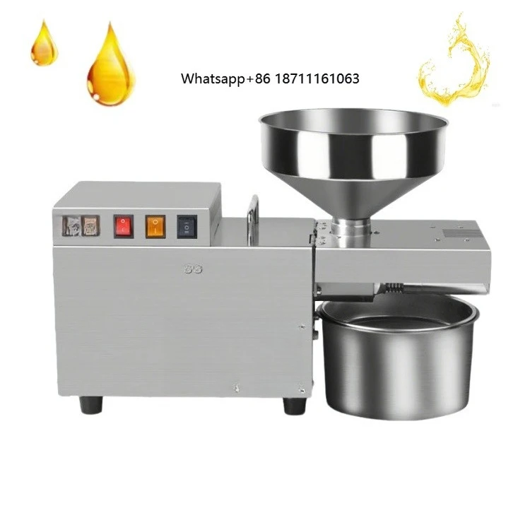 5L Home Peanut Mustard Soybean Pressing Seeds Oil Press Machine Home/Commercial Peanut Oil Press Machine