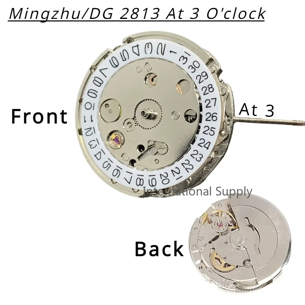 8205 8215 Watch Movement Calendar for 2813 Single Calendar 3 Hands Date At 3/6 O'Clock Movement Automatic Mechanical Movement A