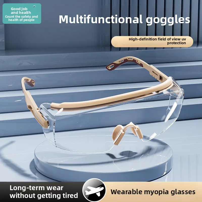 Goggles are windproof, sand-proof, dust-proof and foggy-proof. Electric vehicle men and women can wear protective glasses