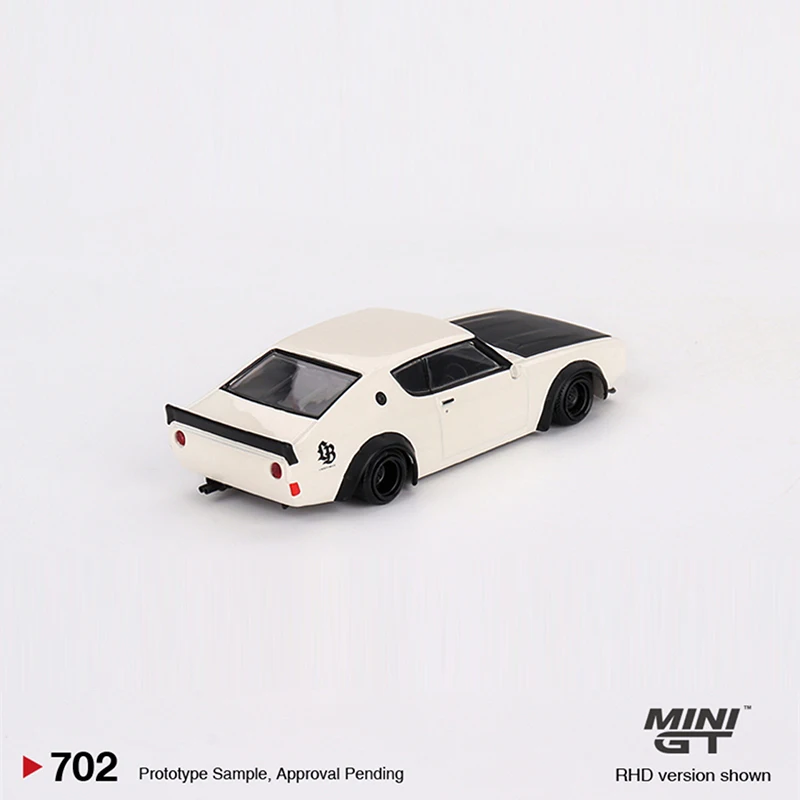 MINIGT 1:64 modello di auto Skyline Kenmeri Liberty Walk collezione di veicoli in lega #702