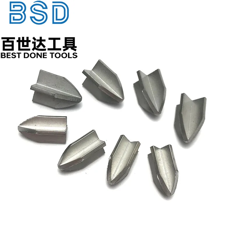 D6 D10 D12 Custom OEM Tungsten Carbide Cross Drill Bits - Triangle Bits for Wood Ceramic Glass Tile