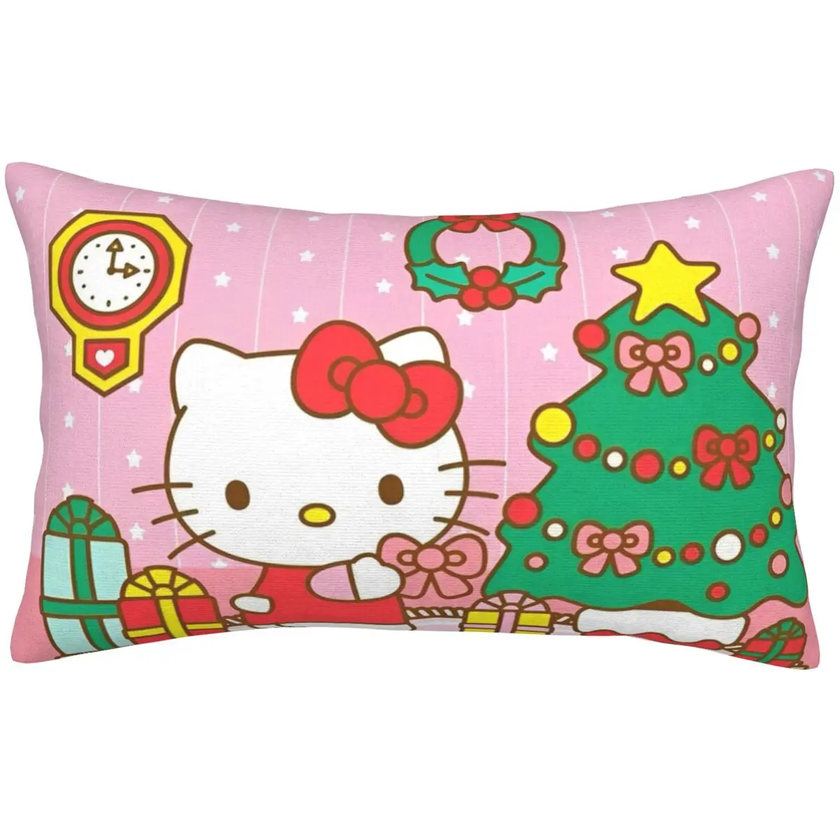 Hello Kitty And Kuromi Pillowcases Reversible Bedding for Kid Adult Double Sided Pillow Covers For Hair and Skin