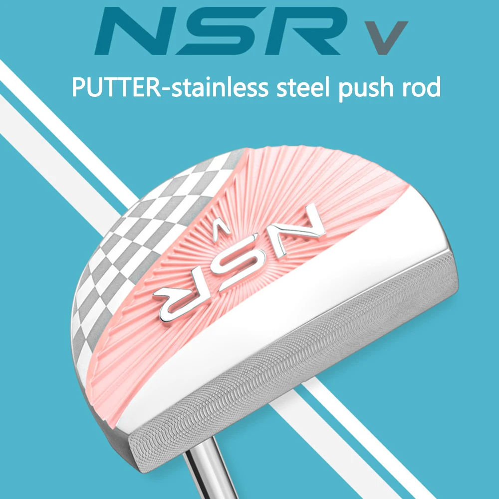 PGM Golf-Putter für Damen, NSRⅤ, stabiler, niedriger Schwerpunkt, Golfschläger aus Edelstahl mit Ziellinie, TUG074, für Rechtshänder. – Detail 8