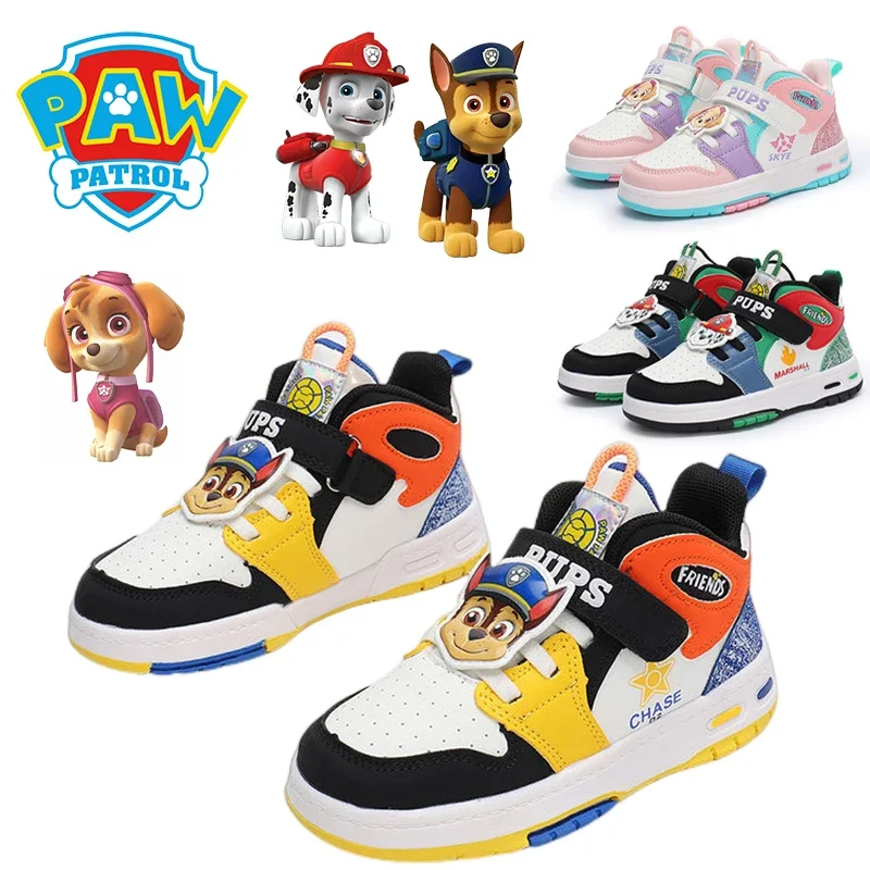 Paw Patrol Chase Marshall Skye High Quality Children Casual Shoes Sport Kids Autumn Sneakers Leisure Cool Fashion Girl Boy Shoes