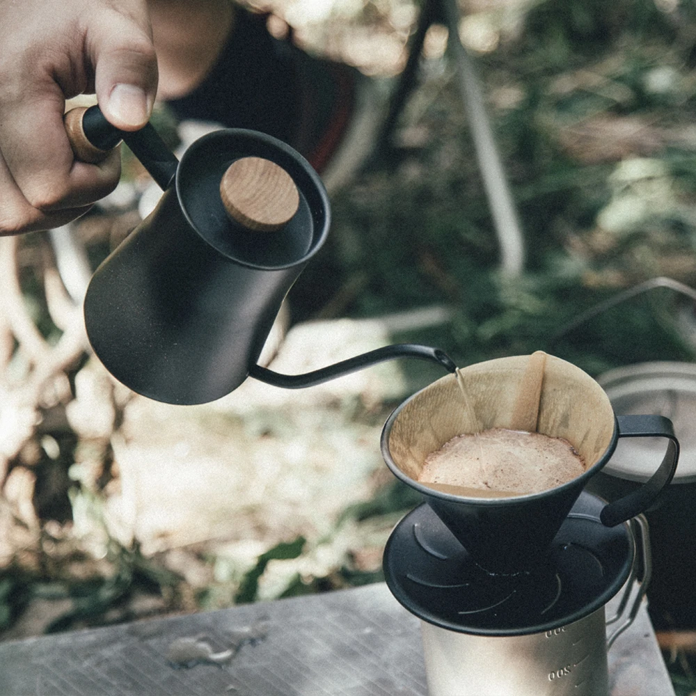 Fire-Maple Orca Pour Over Coffee Filter 304 Stainless Steel Baskets Mesh Strainer Reusable Coffee Dripper