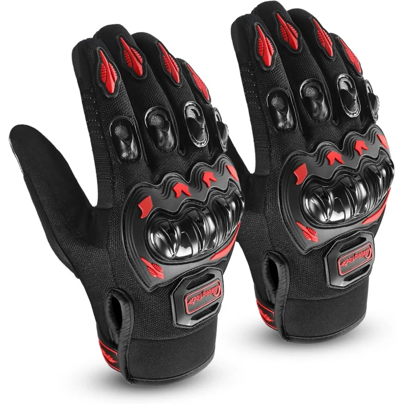 

Waterproof Windproof Winter Motorcycle Gloves Touchscreen Full Finger Warm Protective Gear for Men Women Motorbike Gloves