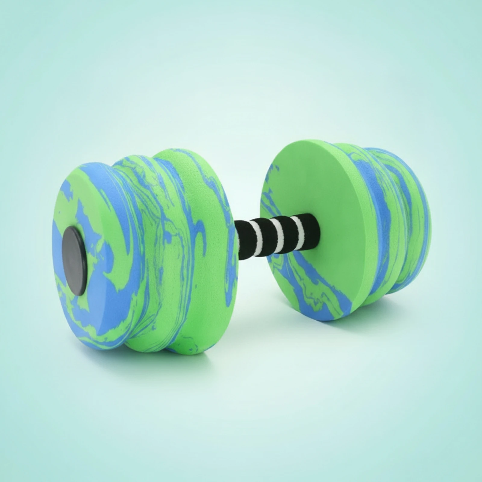 EVA Foam Water Dumbbell Buoyant Water Dumbbell with Ribbed Grip Aquatic Exercise Dumbbells Quick-Drying Pool Barbells - view 2