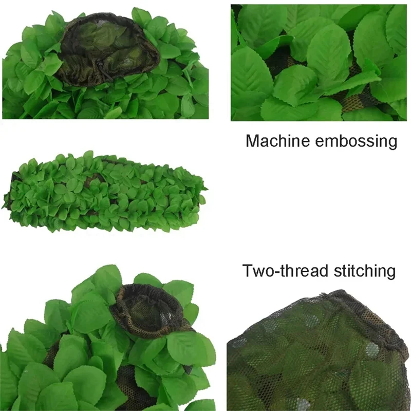 

TURE 3D Bionic Hunting Ghillie Suits Leaf Camouflage Jungle Hunting Clothes Bird Watching Clothing