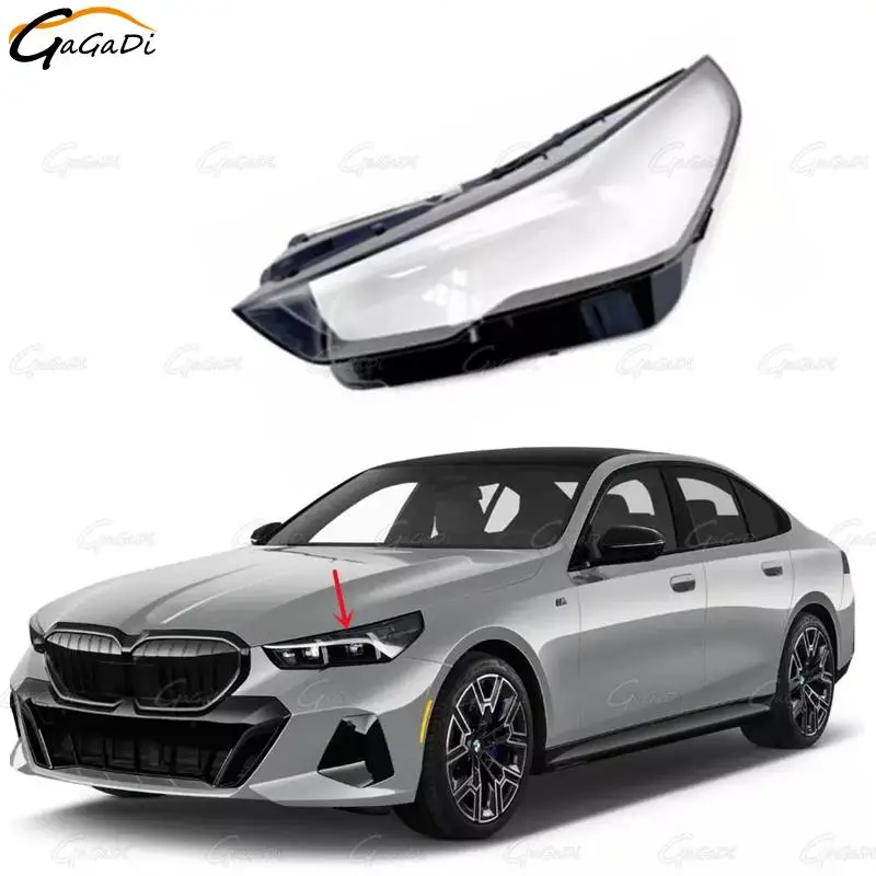 

Headlamp Front Headlight Lens Shell Cover Transparent Lampshade Car Pair For BMW 5 Series G60 2024