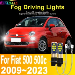 H3 Led Fog Light Canbus Bulb Car Headlight High Power Auto Diode Moto Driving Running Lamp 12V 55W For Fiat 500 500c 2009~2023