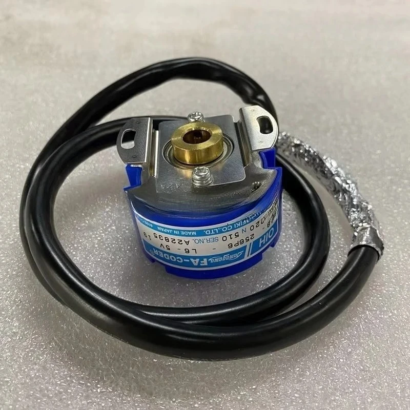 1PCS Orginal New Elevator Rotary Encoder OIH 48-256P6-L6-5V TS5220N510 A22835 Coder for Offset Press Parts