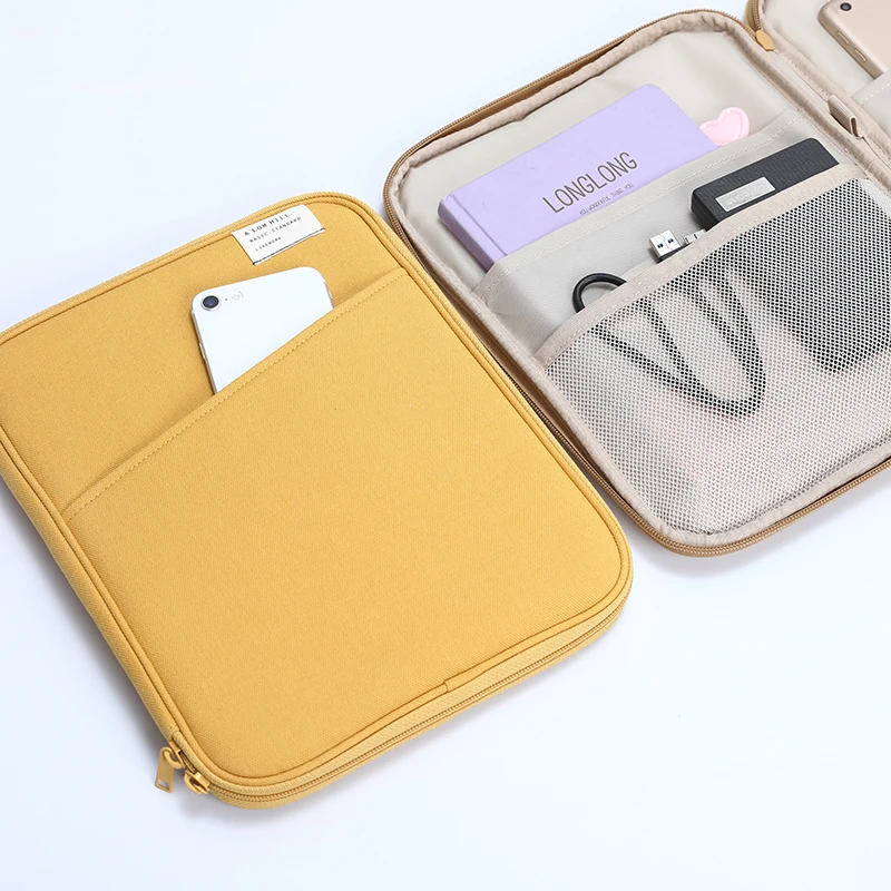 Tablet Bag For Ipad Pro10.5 10.2 10.9 9.7 12.9 Air6 11 13 Inch Laptop Sleeve For Macbook Pro 14 A2442 Air13.3 13.6 Inner Bag