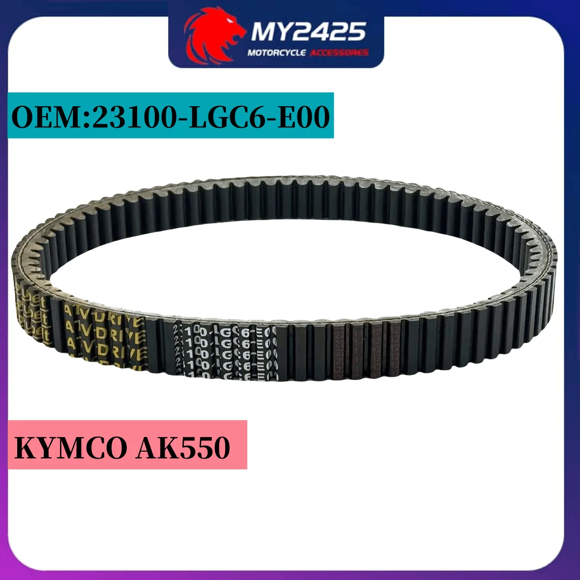 

23100-LGC6-E00 Motorcycle Transfer Drive Belt For KYMCO AK550 904x32