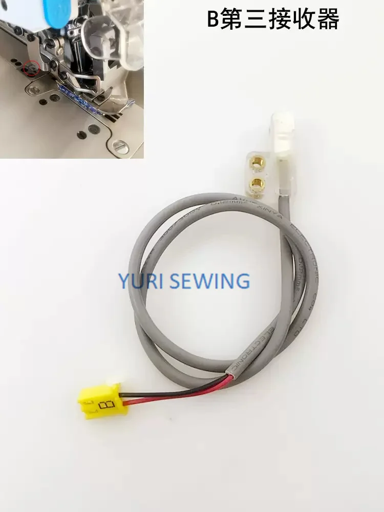 Jack C4 Thread Trimming Receiving Sensor Wire For Bruce B5 Overlock Stitch Industrial Sewing Machine Parts