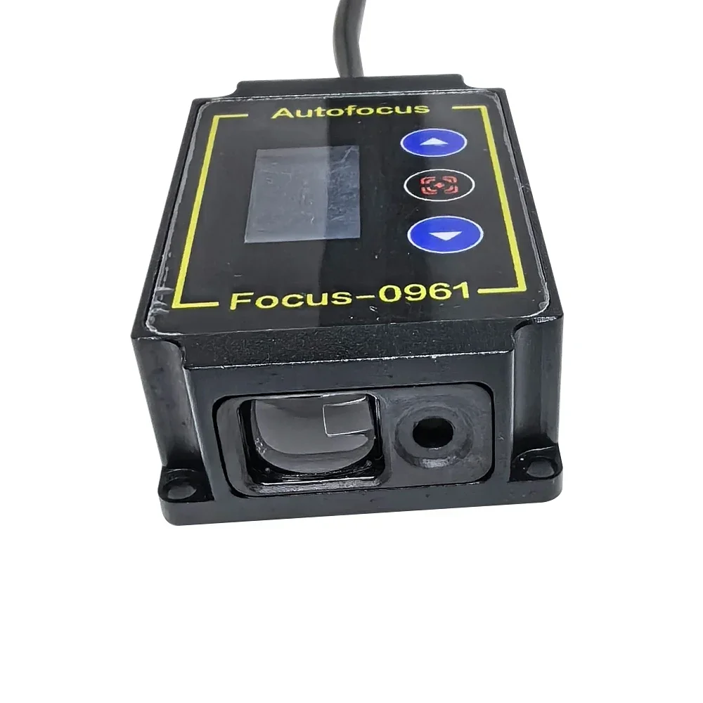 섬유 레이저 광학 UV CO2 마킹 기계용 전문 자동 초점 모듈은 볼스크류를 사용하여 전기 버튼 모터 제어가 필요합니다.