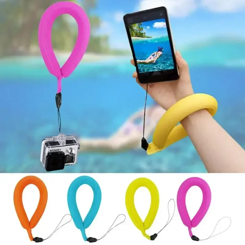 Ajustable Waterproof Camera Phone Float Underwater Float Floating Strap Floating Camera Wrist Straps Pool Accessories