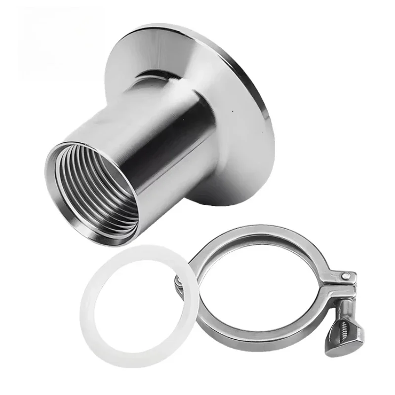 

SS304 SS316L Food Grade Stainless Steel Bolt External Clamp with External Thread Catch