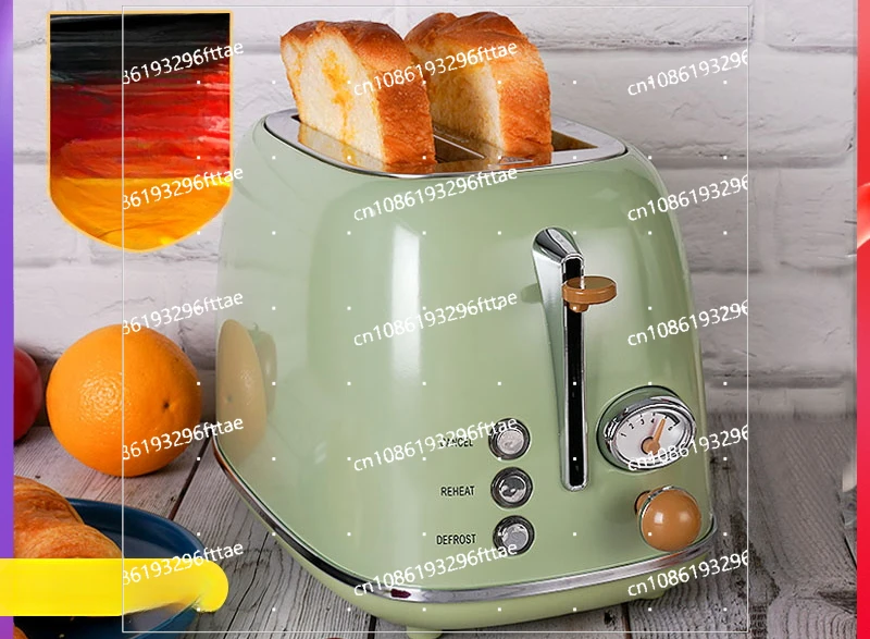 Toaster Home Small Breakfast Maker Spit Driver Toast Slices Sandwich Maker Toaster