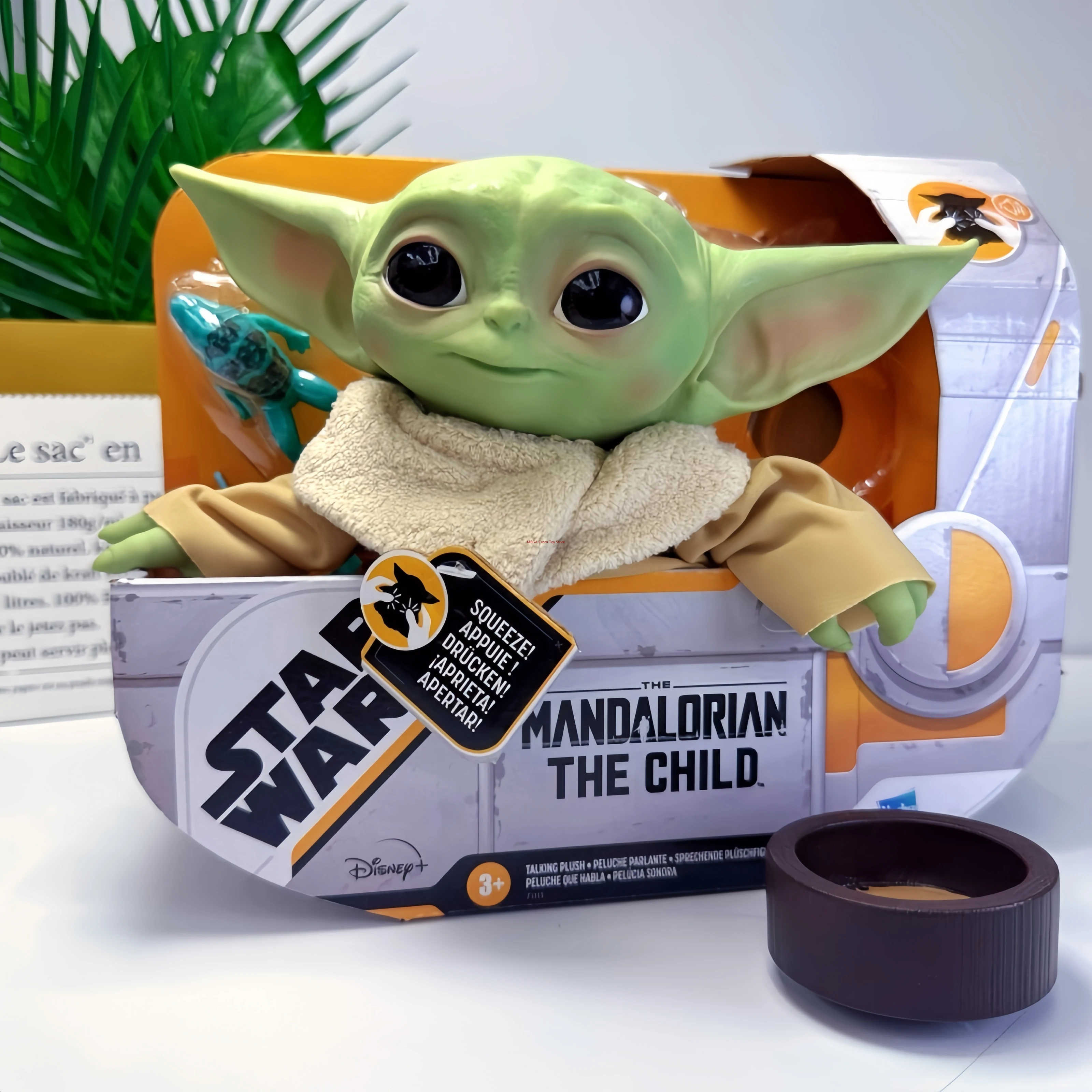 star-wars-the-mandalorian-grogu-soft-plush-doll-with-cute-frog-accessory-collectible-display-gift-for-movie-fans-home-room-decor