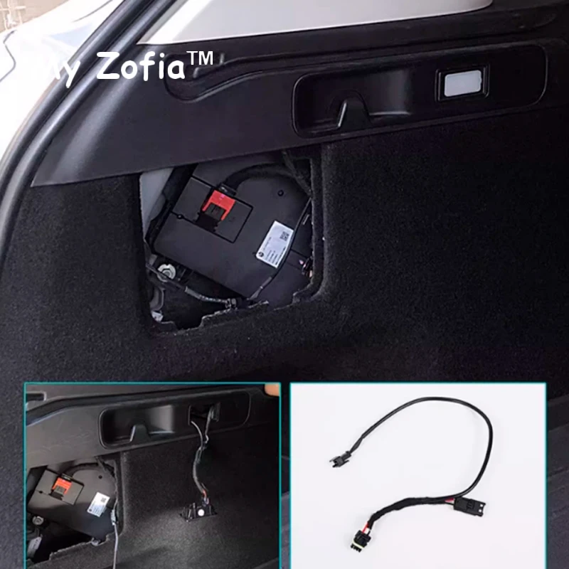 

Car Rear Trunk LED Light Bar Strip Interior Brightening For Leapmotor C10 2024 2025 2026 Decorative Lamp Strip Automatic Light